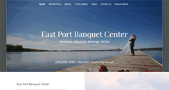 Desktop Screenshot of eastportbanquets.com